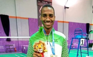 Anuoluwapo Opeyori African badminton champion