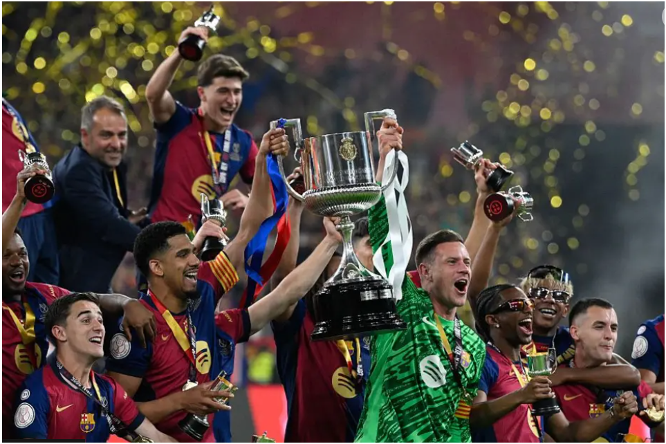 Barcelona win Copa del Rey against Real Madrid