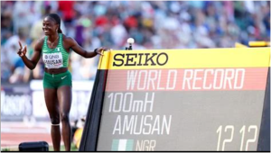 100m Hurdles World Record Holder