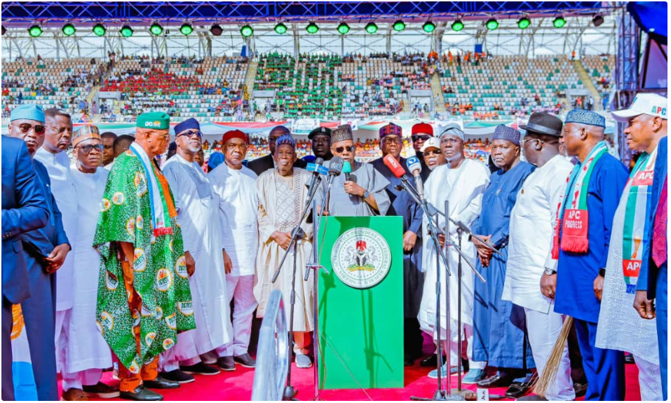 Tinubu welcomes Umo Eno to APC