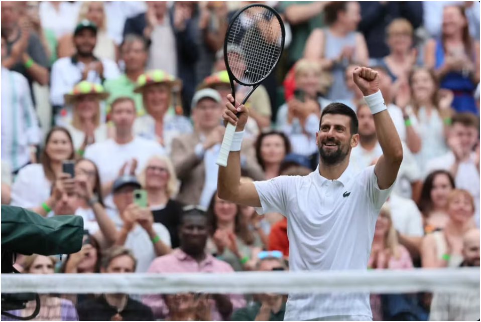 Djokovic Reaches 100 Wimbledon Wins