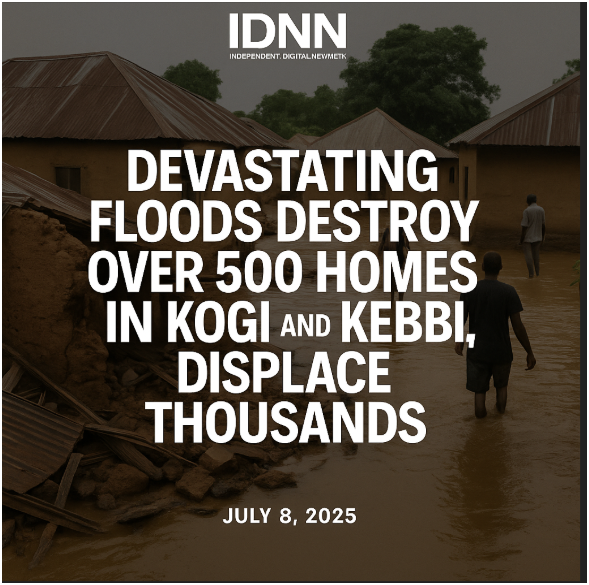Kogi Kebbi floods destroy homes