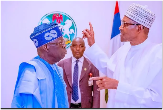 Buhari’s Last Words to Tinubu