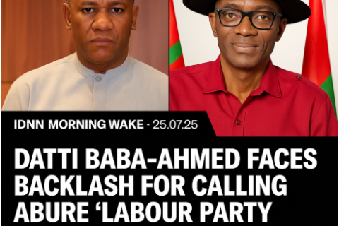 Datti Baba-Ahmed Faces Backlash for Calling Abure ‘Labour Party Chairman